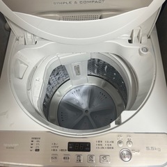 シャープせんがくき洗濯機の画像