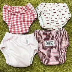 トイトレ  トレーニングパンツ  90 トイレトレーニング　4そうぱんつ4層パンツの画像