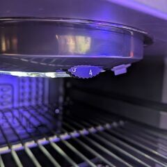 HCK ゲーミング冷蔵庫 48L ドリンク冷蔵庫 LEDネオン ミニ冷蔵庫の画像