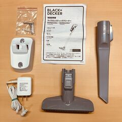 BLACK&DECKER コードレス スティッククリーナー BHFEA420J（2023年製）の画像