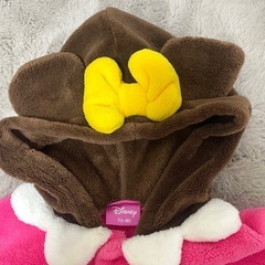 70-80cm ミニーマウス ポンチョの画像