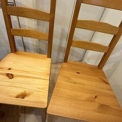 IKEA イケア　ダイニングチェア　jokkmokk 4脚セットの画像