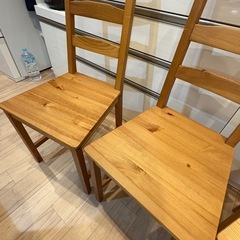 IKEA イケア　ダイニングチェア　jokkmokk 4脚セットの画像