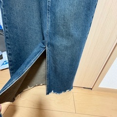 デニムロングスカートの画像