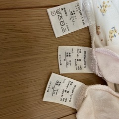 長袖ロンパース　肌着　70㎝
の画像