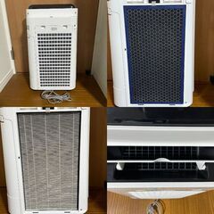 ★動作確認済み★シャープ　加湿空気清浄機　プラズマクラスター　2019年製　KC-H50　ホワイトの画像