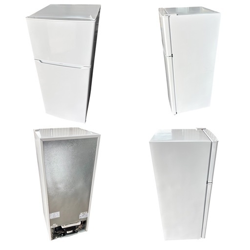 Haier ノンフロン冷凍冷蔵庫 JR-N130B 2ドア 小型 一人暮らし 130L 2022年製 ハイアール