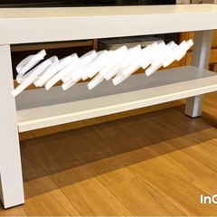 IKEA ラック テレビ台 - ホワイトの画像