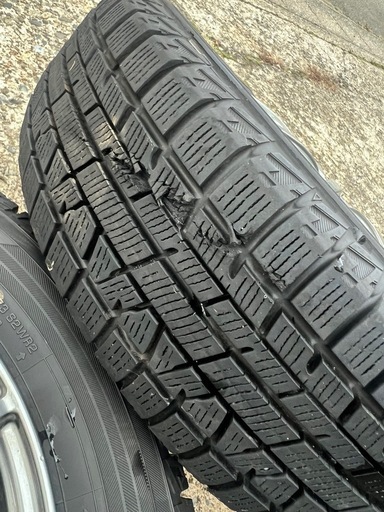 YOKOHAMAスタッドレス タイヤホイール付き155/65R13 4本セット