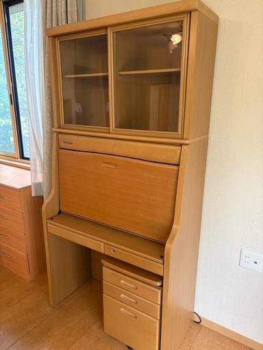 GY1021 書斎机　昭和レトロ　学習机　片袖座机　木製 GY1021 書斎机 昭和レトロ 学習机 片袖座机 木製