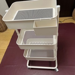 可動式ワゴンスチールラックの画像