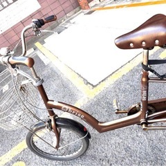 【お渡し予定確定】非電動 3人乗り 子乗せ 自転車 パンク中の画像