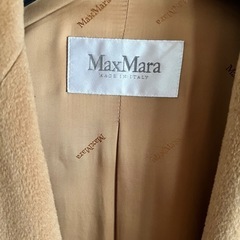 MaxMara  マキシコート　カシミア混の画像