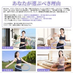 フラフープ ダイエット バネ式の画像