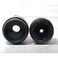Canon EOS Kiss X7 ダブルズームキット スマホ転送 一眼レフの画像
