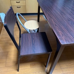 テーブルイスセットの画像