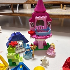 【洗浄消毒済】LEGO レゴ デュプロ 大量 まとめ売り お城 ブロック約2kgの画像
