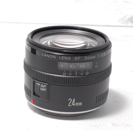 Canon EF 24mm F2.8 超広角単焦点レンズ ◇美品 ◇ キャノン