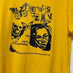 黄色Tシャツ　Lサイズ　れでレディースの画像