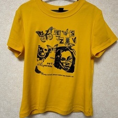 黄色Tシャツ　Lサイズ　れでレディースの画像