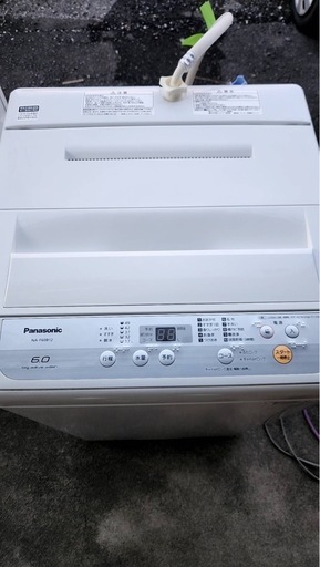 緊急値下げ！洗濯機(中古美品簡易クリーニング・動作確認済み)パナソニック NA-F60B12