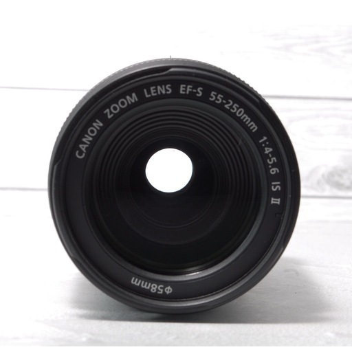 Canon EF-S 55-250mm IS II 手ブレ補正付き 望遠レンズ
