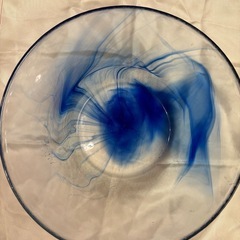 ガラスのサラダボール