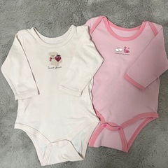 80cm 長袖ロンパース 5点セットの画像
