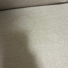 【急募】ソファー 2人掛けハイバックロータイプ コンパクト 脚取り外し 北欧ファブリックの画像