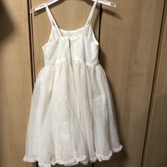古着　ドレス　白　120🍒の画像