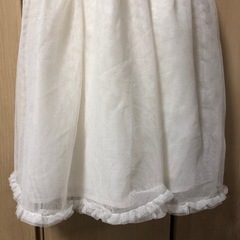 古着　ドレス　白　120🍒の画像