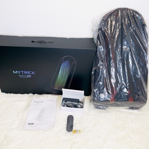 【極美品】マイトレックス MYTREX シートマッサージガン REBIVE SEAT [MT-RBS-25M-B] 【国内正規品】