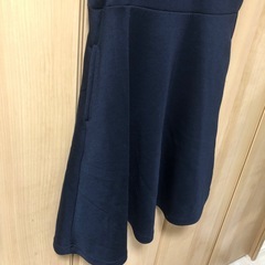 古着　ワンピース　ネイビー　140🍒の画像