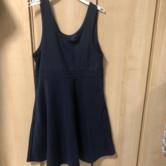 古着　ワンピース　ネイビー　140🍒の画像
