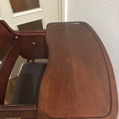 KATOJI 木製ハイチェア　おりた折りたたみの画像