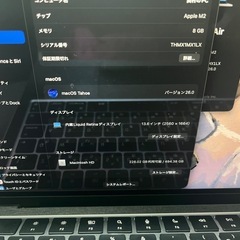 【21日午前限定】MacBook Air M2 512Gの画像