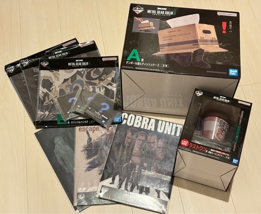 一番くじ L GEAR SOLID Δ: SNAKE EATER メタルギアソリッド A賞　ラストワン