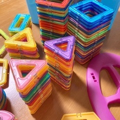マグブロック.マグネットブロック.知育玩具の画像