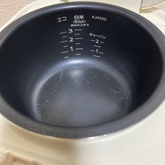 【タイガー】3合 炊飯器 コンパクト ホワイト 一人暮らしの画像