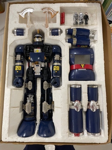 当時物　鉄人28号脱着 内部メカ  キャラクター フィギュア