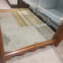  ①収納ケース引き出し 3段  ②衣装ケース ③ 姿見の画像