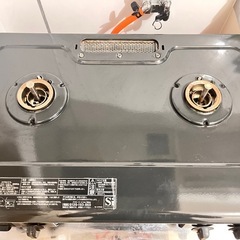 話し中
10/23まで引取　LPガスコンロ グリル付き　汚れありの画像