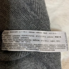 【着用回数少】ZARA シンプルだけどシルエットが綺麗なグレーカーディガンの画像