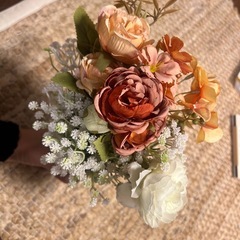 手作りブーケ　ウエディングスペース　結婚式の前撮りに…の画像