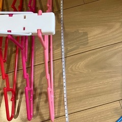レインボーハンガー、洗濯バサミの画像