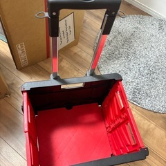 折りたたみキャリーカート ショッピングカートの画像