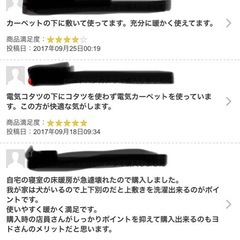 ホットカーペット(2畳用))の画像