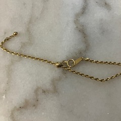 18k ツイストネックレスの画像