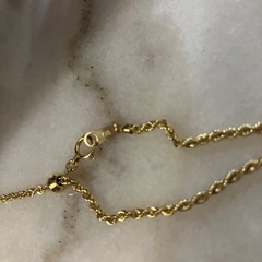 18k ツイストネックレスの画像