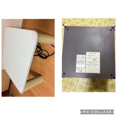 【美品】リバーシブルこたつ　60×60×高さ34cmの画像